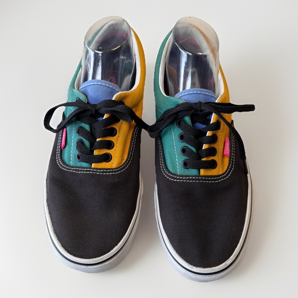 Vans Era Mix Match Cadminum Color Block Sneaker Low Top Retro Men 10 Women 11.5